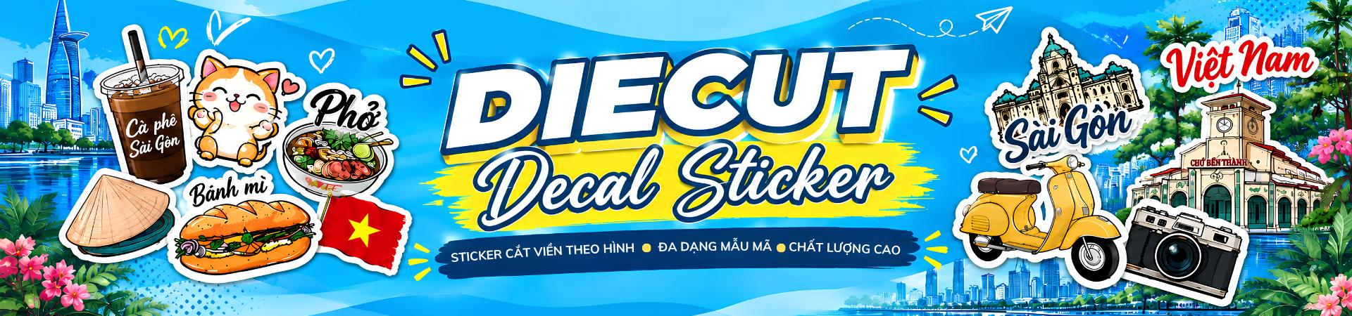 diecut decal sticker